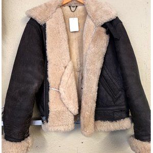 Brando Vintage Leather/Wool Jacket